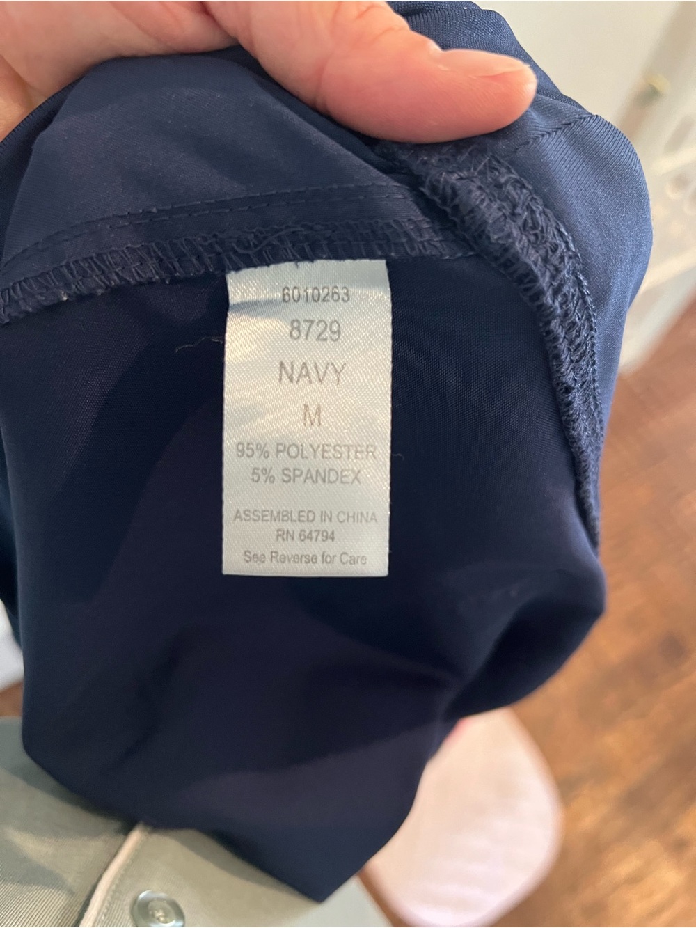 Maternity Med Couture Navy Scrub Pants - Navy